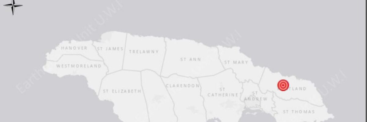 3.2 magnitude earthquake felt in Eastern Jamaica last night