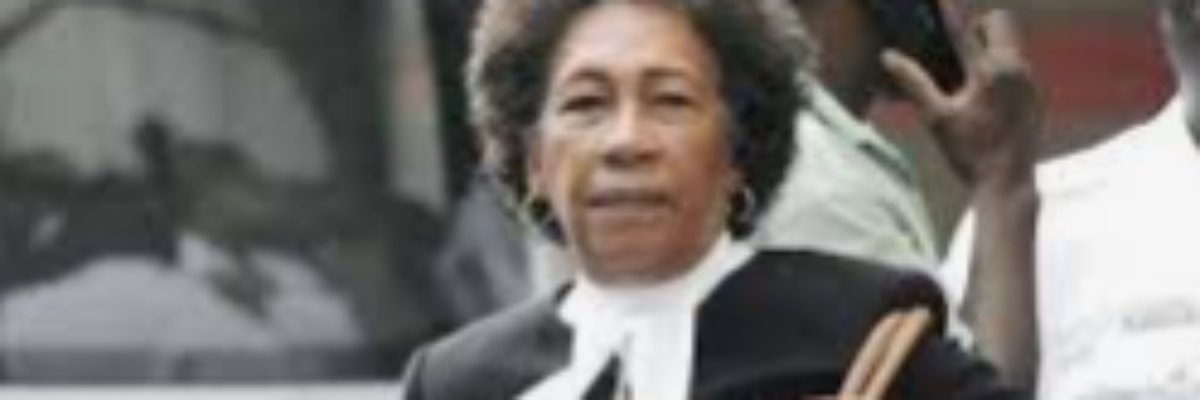 Legal fraternity and PNP in mourning following death of veteran attorney Valerie Neita Robertson