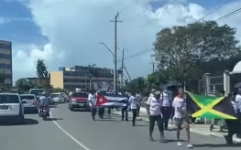 Jamaicans mark 50 years of Cuba’s medical support with symbolic walk in Kingston