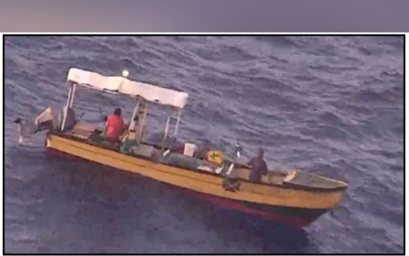 Two fishermen rescued by JDF soldiers