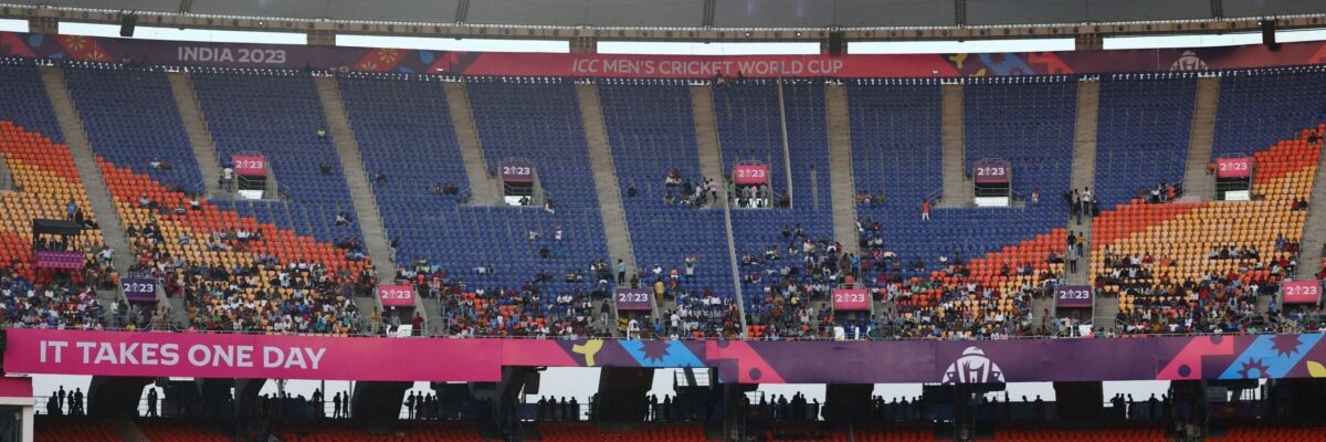 Limited seating available for spectators in first test between India and West Indies