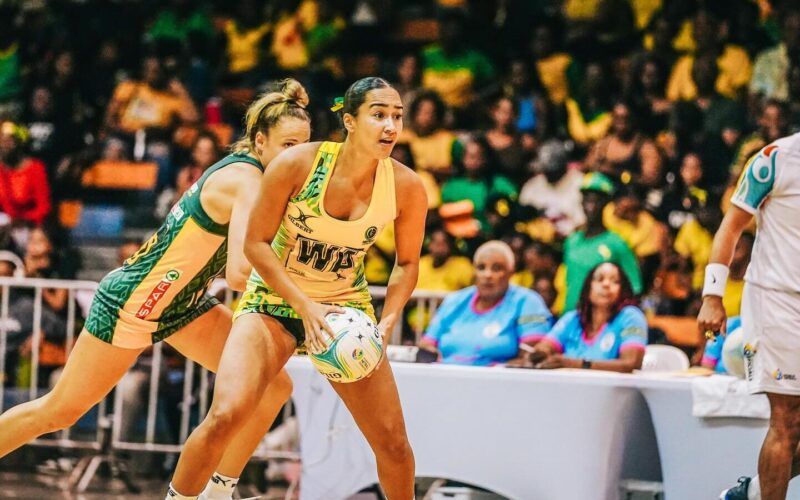 Sunshine Girls arrive in England ahead of Netball Horizon Series showdown with Roses