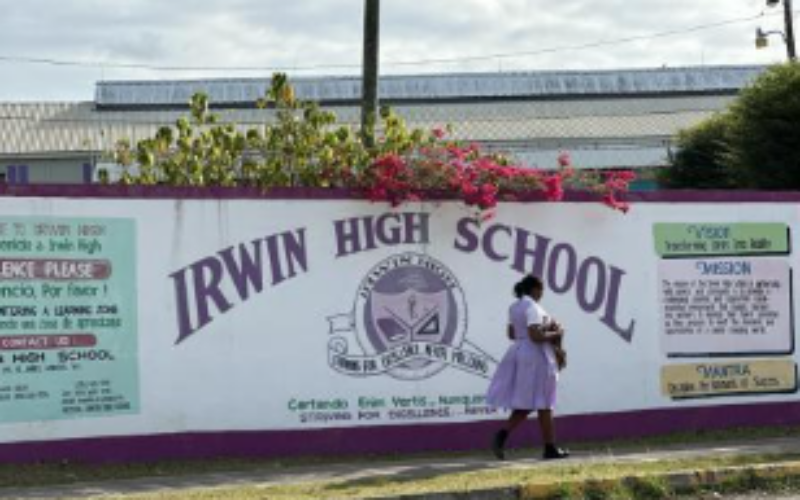 Irwin High School student dies from injuries sustained in a motor vehicle crash yesterday