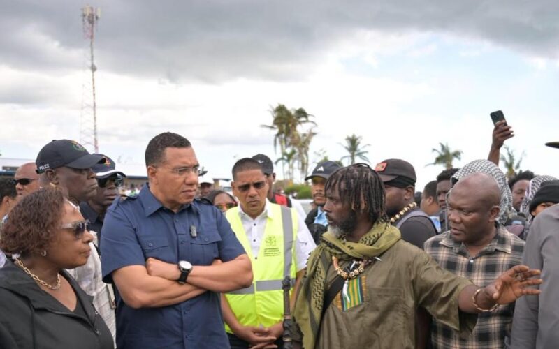 Dr. Holness pledges that government will assist with hurricane Melissa recovery efforts in Accompong St. Elizabeth
