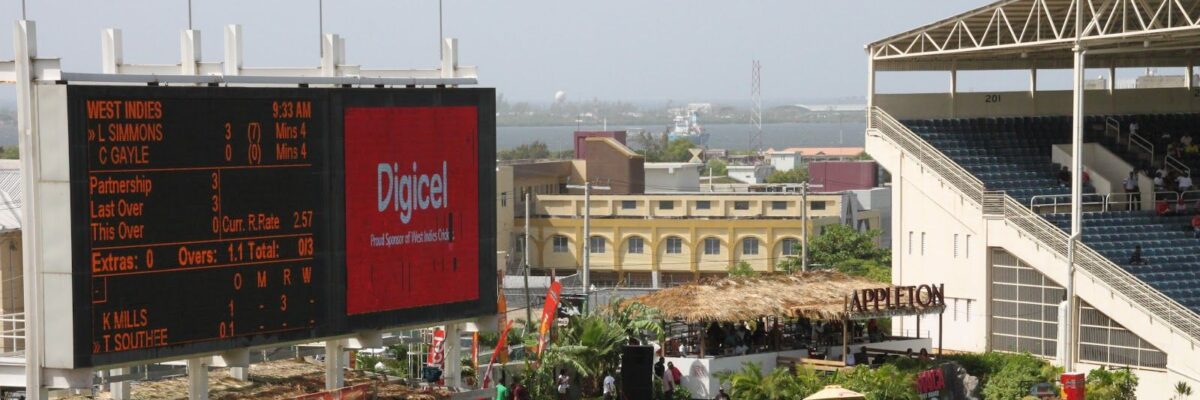 Sabina Park is set to unveil its brand new stateof the art scoreboard