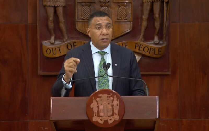 Dr. Andrew Holness says it would cost $5 to 7 trillion to fully repair Jamaica’s road network