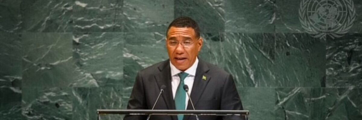 PM Holness calls for more support for small island developing states in accessing predictable climate resilience financing