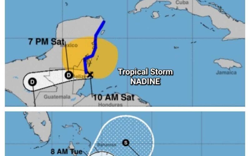 2 tropical storms form in the Caribbean