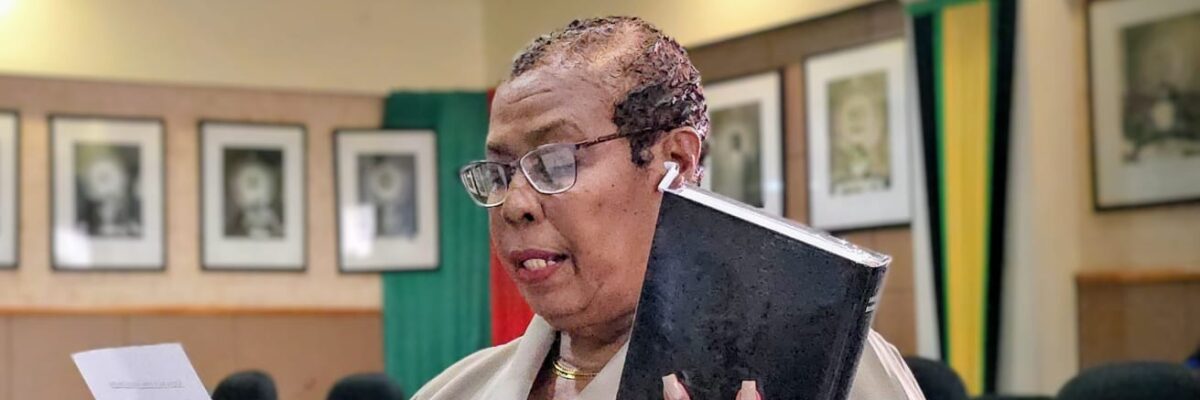 JLP councillors walk out of KSAMC’s monthly meeting, after Councillor Lorraine Dobson elected deputy mayor