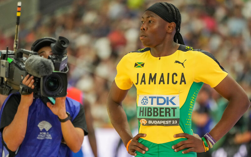 Jaydon Hibbert’s World Under 20 Triple Jump record of 17.75 metres, ratfied by World Atheltics