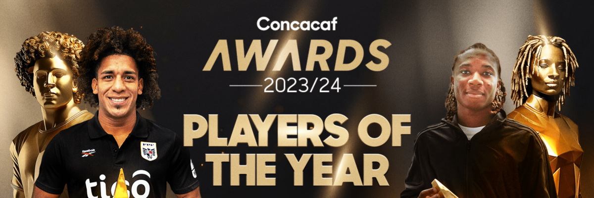 Melchie Dumornay & Adalberto Carrasquilla win Concacaf Women’s and Men’s Player of the Year award