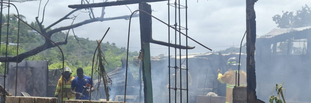 St. Mary family counting their losses after fire destroys their home this morning