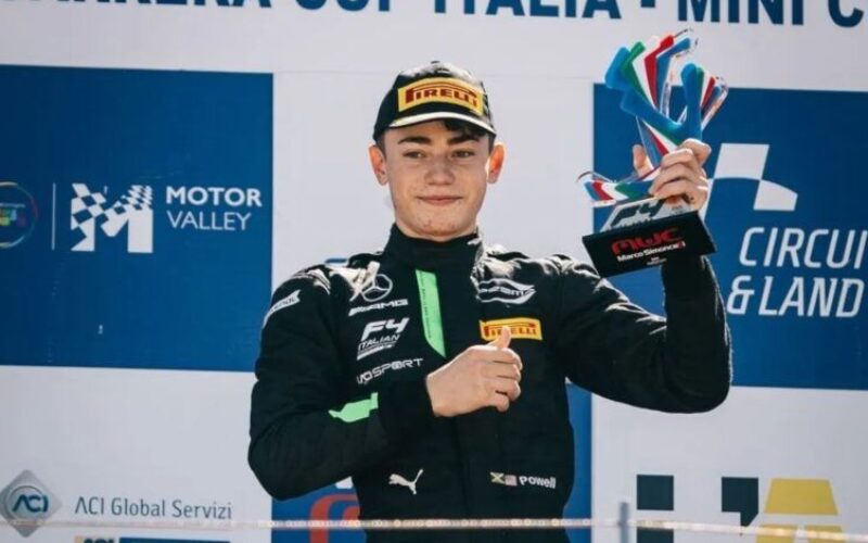 Alex Powell claims first European F4 victory in Italy