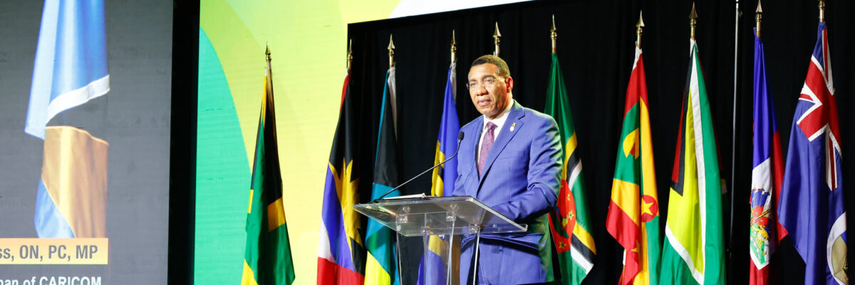CARICOM Chair PM Holness urges region’s leaders to collaborate on modern policies to address gang activity