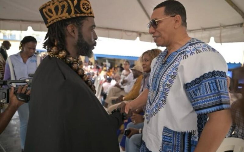 PM Holness says Accompong maroons are a part of Jamaican sovereignty