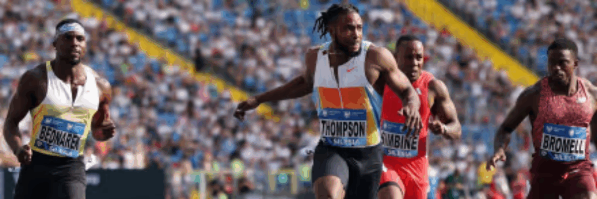 Kishane Thompson out-duels Noah Lyles in sizzling 100m showdown in Poland