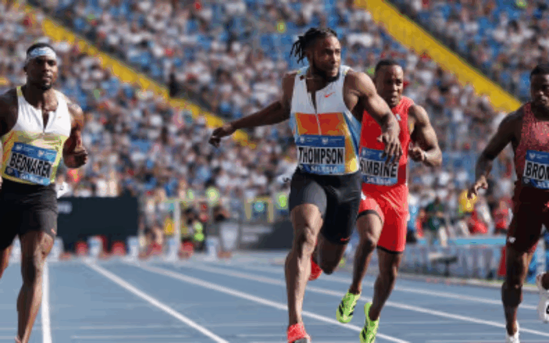 Kishane Thompson out-duels Noah Lyles in sizzling 100m showdown in Poland