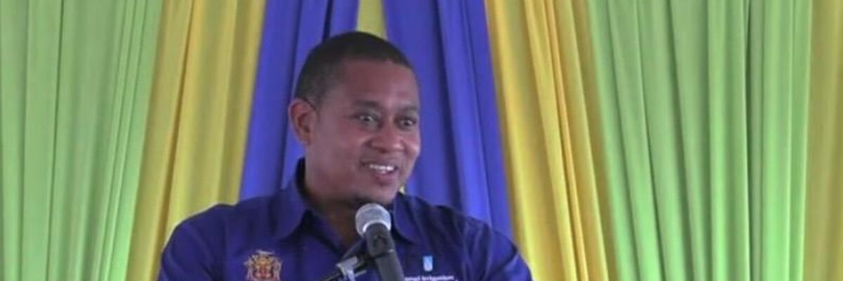 Agriculture Minister Floyd Green reminds farmers who want to construct rain water catchment ponds that they can get support from RADA