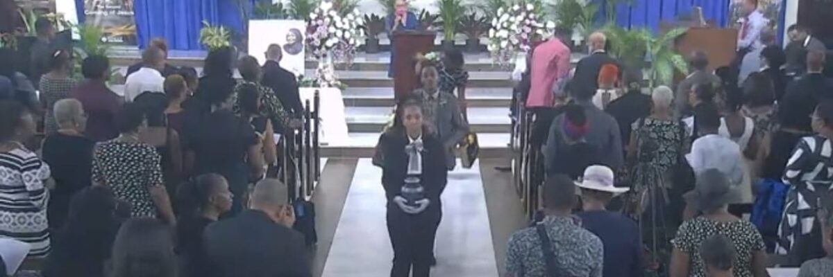 Scores of people attend funeral service of veteran journalist Barbara Gayle