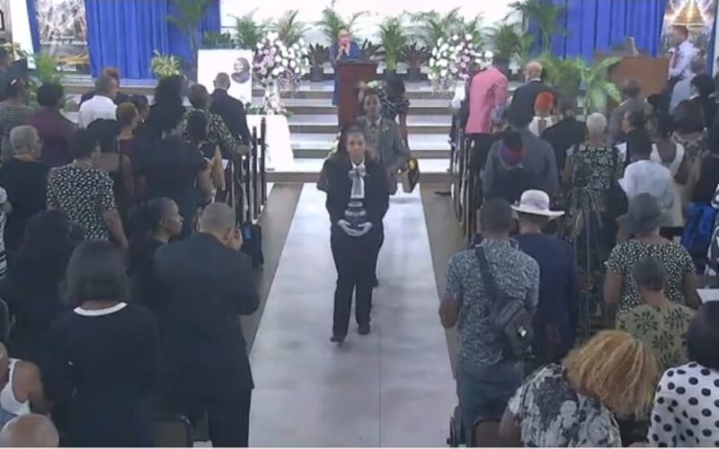 Scores of people attend funeral service of veteran journalist Barbara Gayle