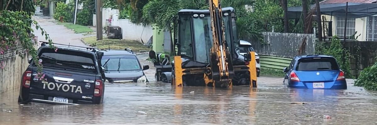 Heavy rains leave several roadways inundated