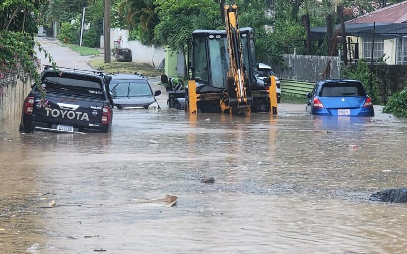 Heavy rains leave several roadways inundated