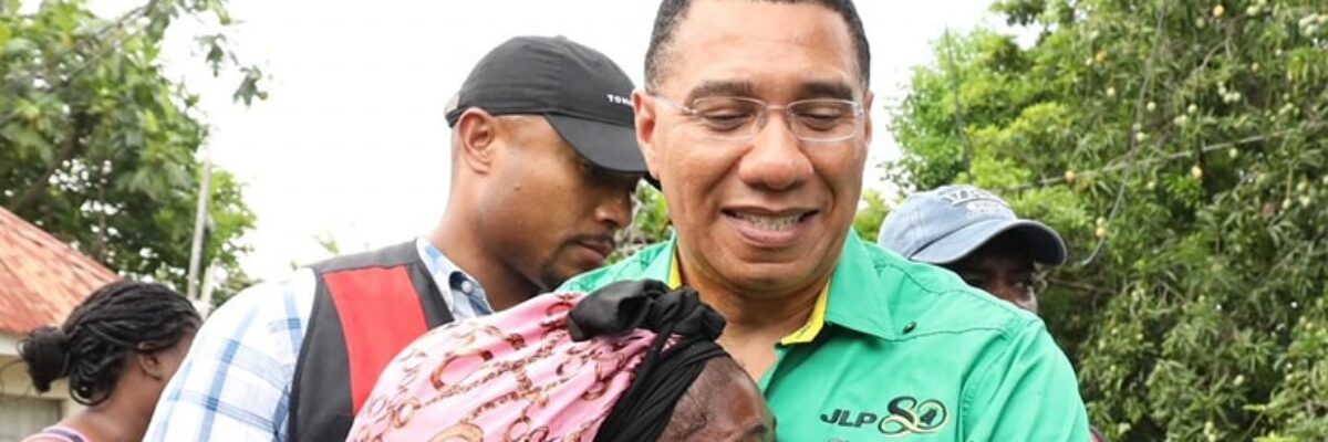 JLP Leader PM Andrew Holness says his party has earned a third term