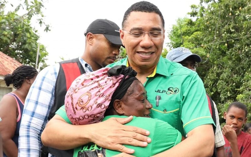 JLP Leader PM Andrew Holness says his party has earned a third term