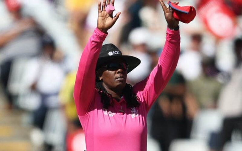 Jamaican Cricket Umpire Jacqueline Williams earns third stint to officiate in ICC Women’s ODI World Cup