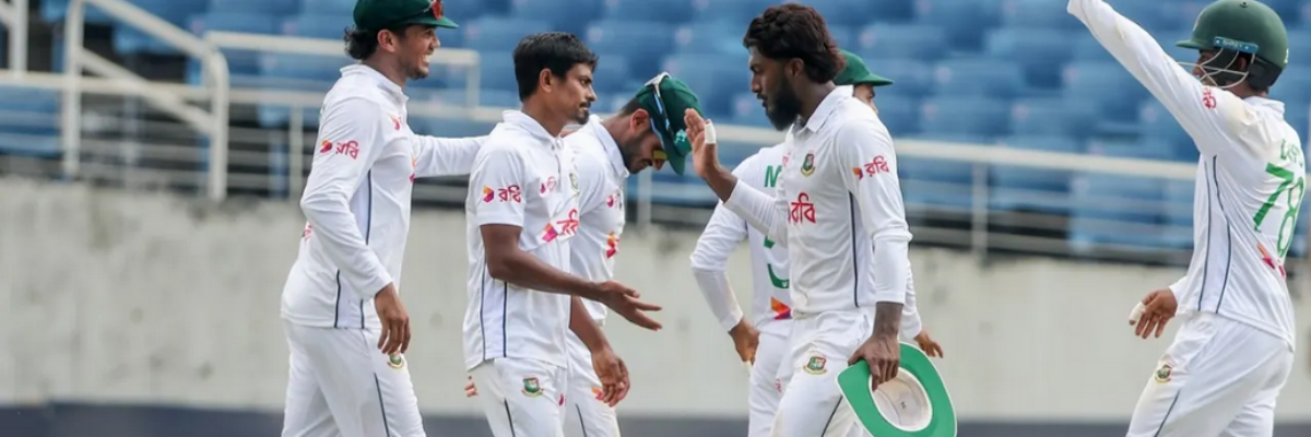 West Indies falter on day 4 as Bangladesh win second Test by 101 runs