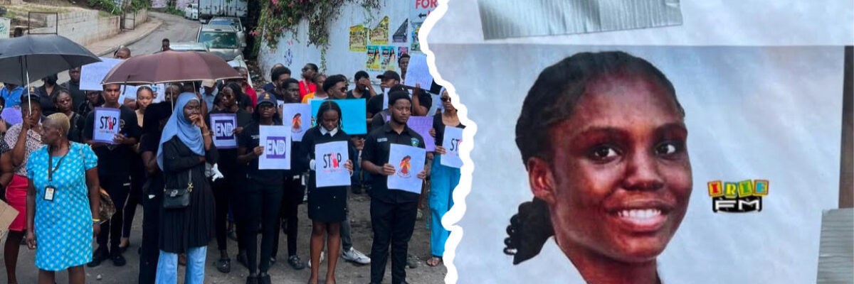 UTECH students protest violence against women amid reports that missing student is dead