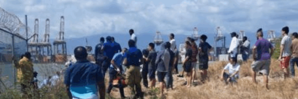 Marine police probe suspected drowning after vehicle plunges off Portmore Causeway