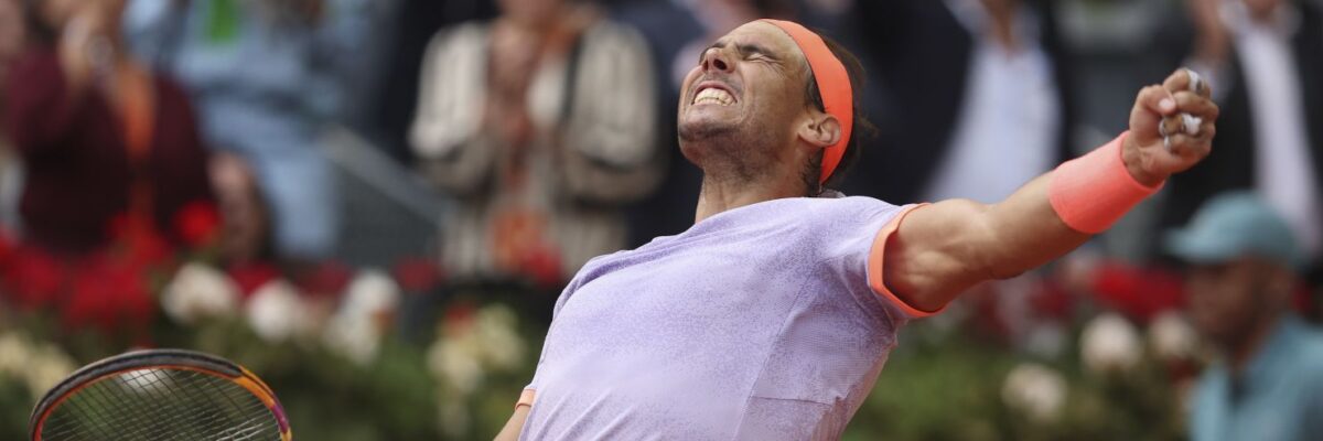 Rafael Nadal opens account at Italian Open on a winning note