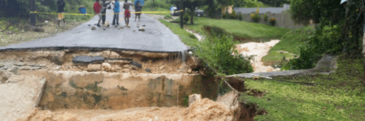 JPS says damaged roadways have impacted restoration efforts across the island