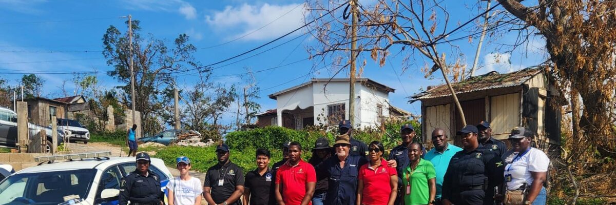 Tank Weld provides hundreds of Trelawny residents with care packages