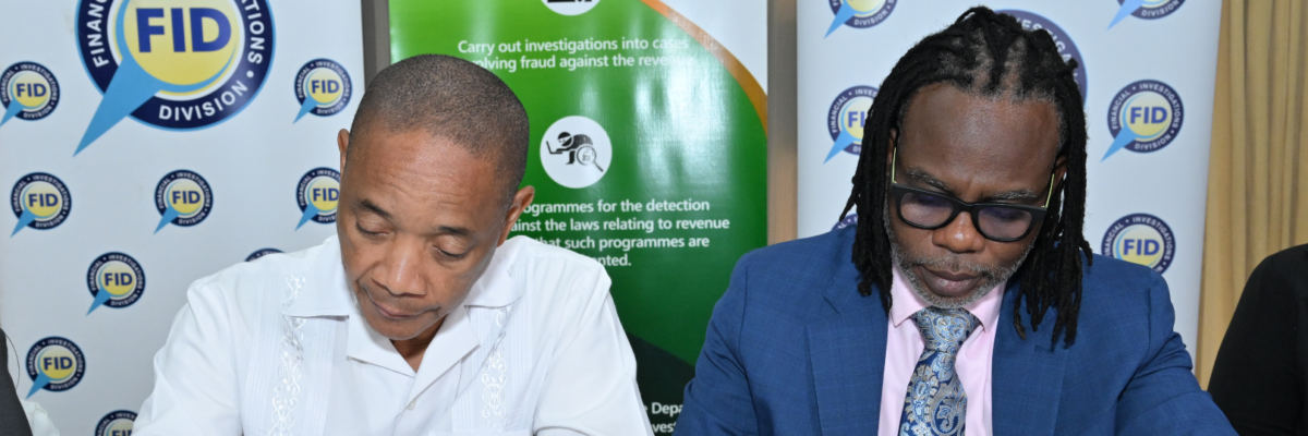 FID and Revenue Protection Department sign MOU to strengthen fight against financial crimes