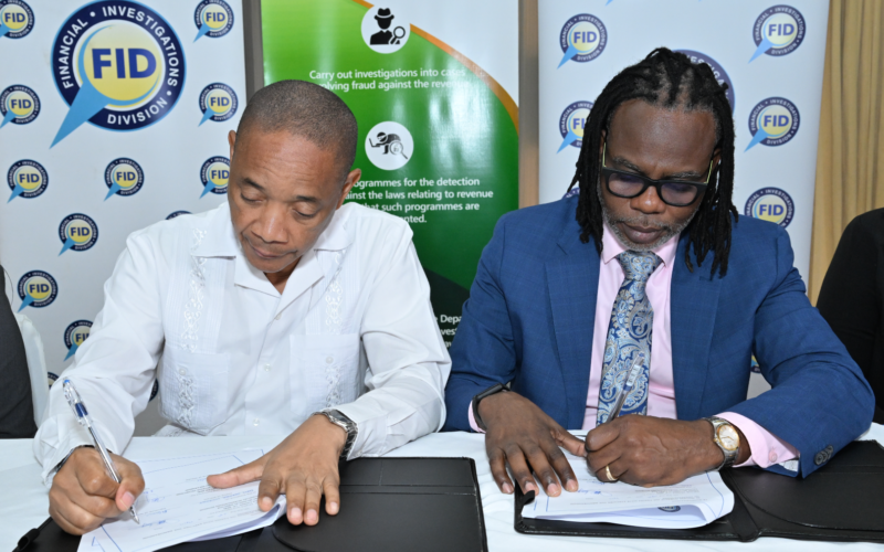 FID and Revenue Protection Department sign MOU to strengthen fight against financial crimes