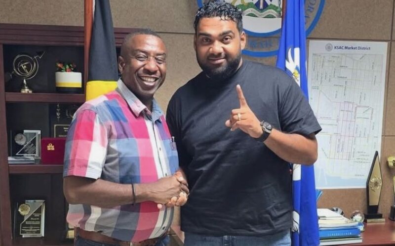 Romeich meets with Kingston Mayor to discuss entertainment and recovery efforts