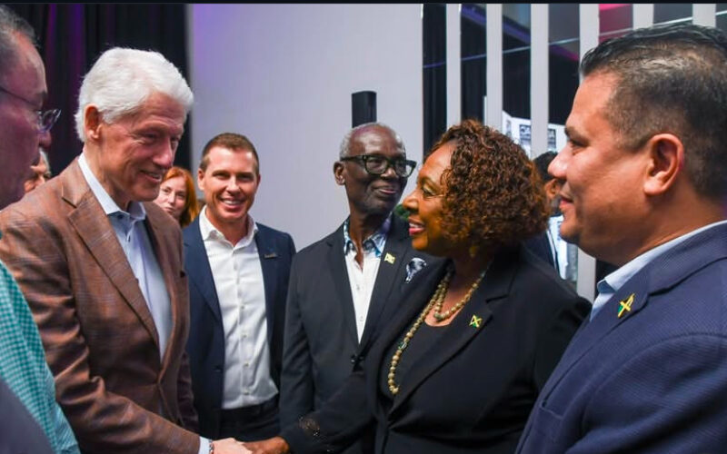 Gov’t looking forward to partnering with Clinton Foundation following passage of Hurricane Melissa