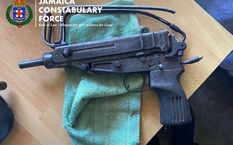 Police seize submachine gun from 7-year-old at St. Elizabeth school