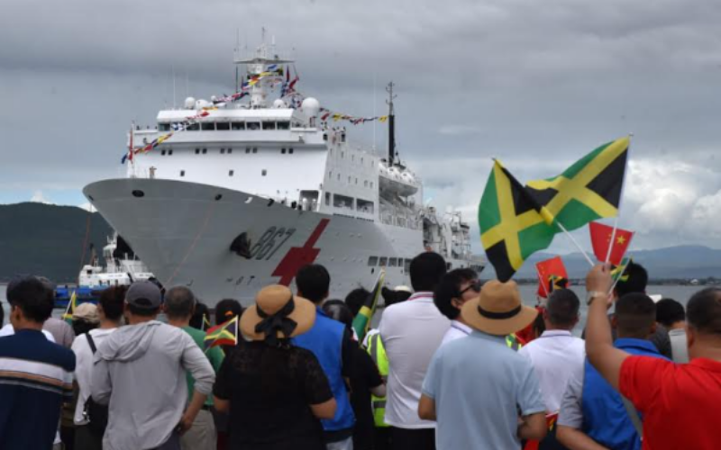 Over 4,000 patients in Jamaica served by Chinese medical ship