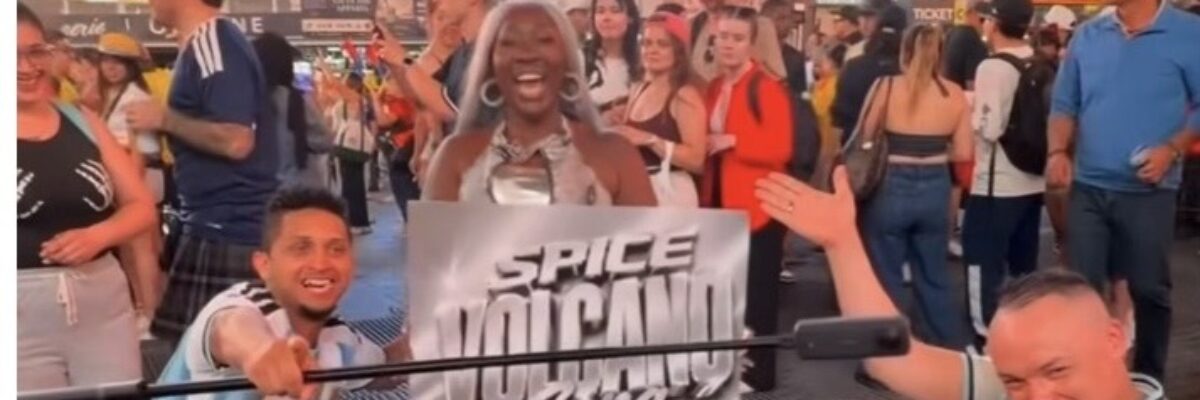 Spice turns up Times Square with ‘Volcano’ promotion