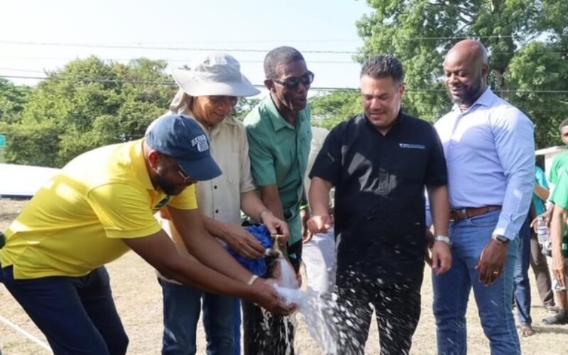 Residents of communities along northern coast of St. Ann from Drax Hall to Llandovery now have access to additional 2M gallons of water daily