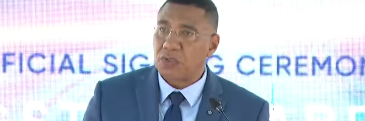 PM Dr. Andrew Holness says Jamaica is considered a safe near-shore destination
