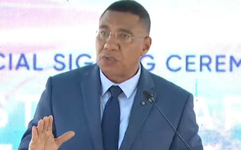 PM Dr. Andrew Holness says Jamaica is considered a safe near-shore destination