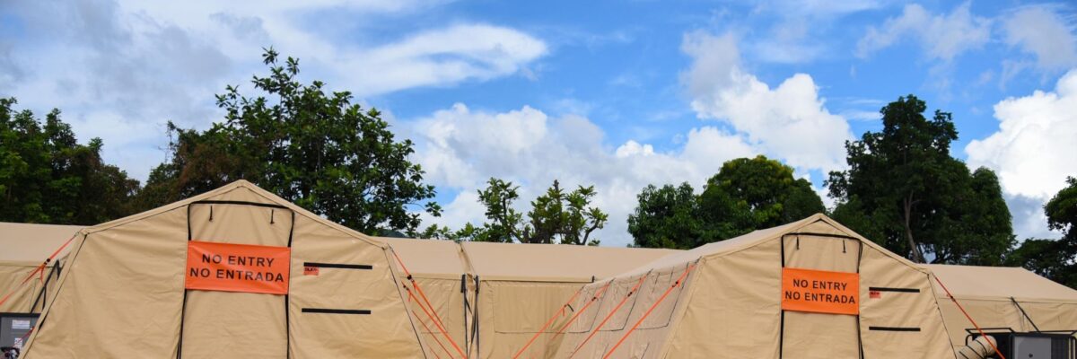 First field hospital installed in St. Elizabeth