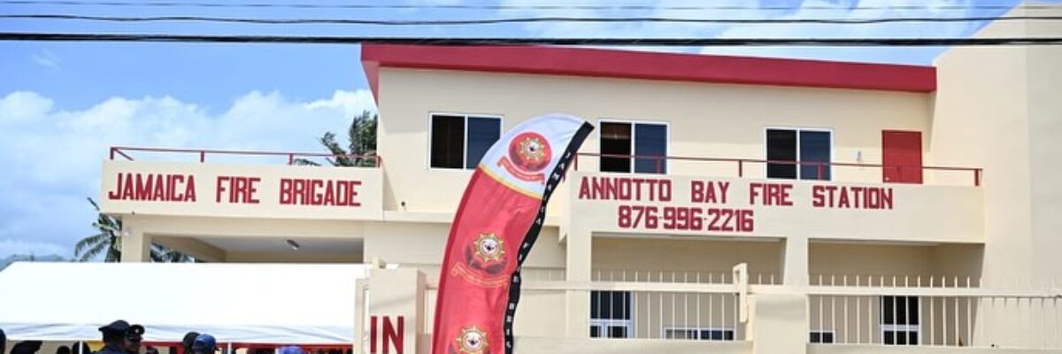 Acting Fire Brigade Chief says new Annotto Bay station shows commitment to improving working conditions