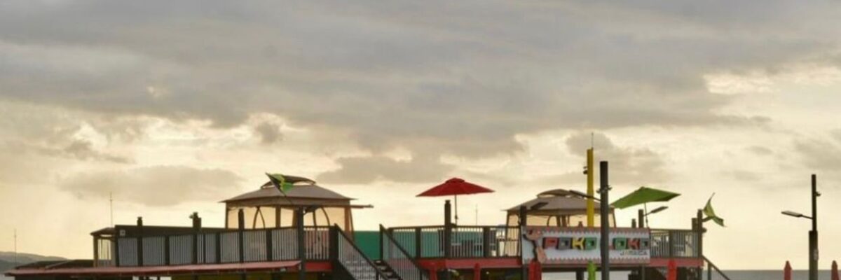 Ocho Rios floating bar destroyed by Hurricane Beryl