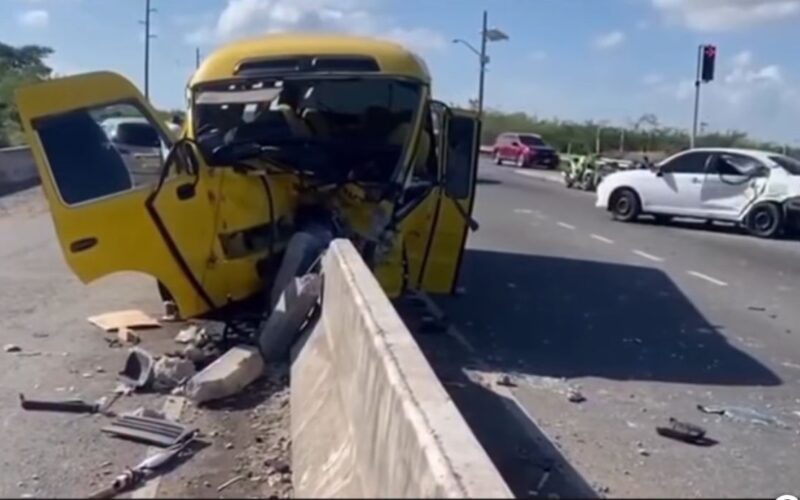 Education Ministry closely monitoring developments following crash involving 39 students of Garvey Maceo High School