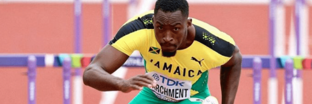 Hansle Parchment among best place Jamaicans in Shanghai Diamond League